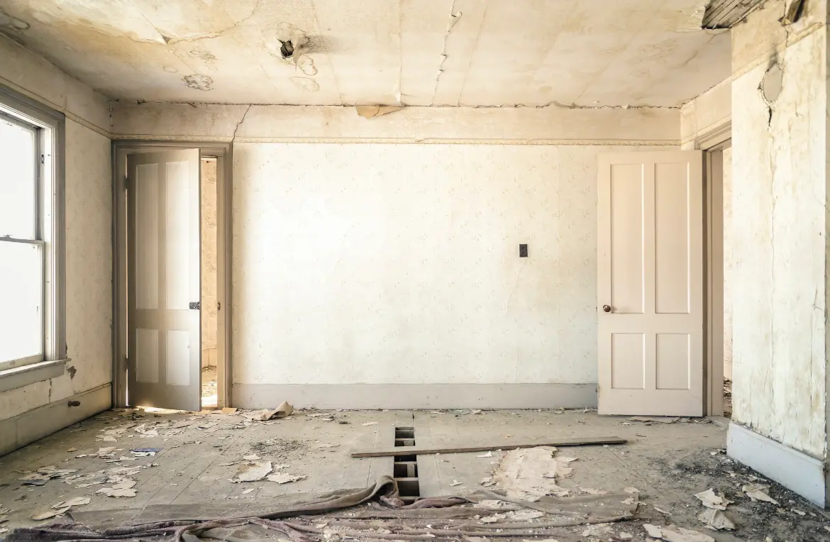 Waste disposal crew managing a cleanout project in Fox River Grove